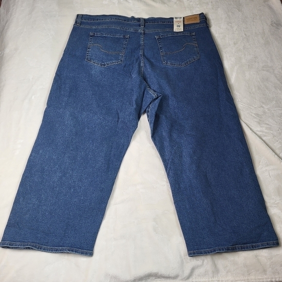 Levi’s Cropped Heritage Plus Size Blue Jeans. Straight Loose Fit. 26W - Picture 12 of 12